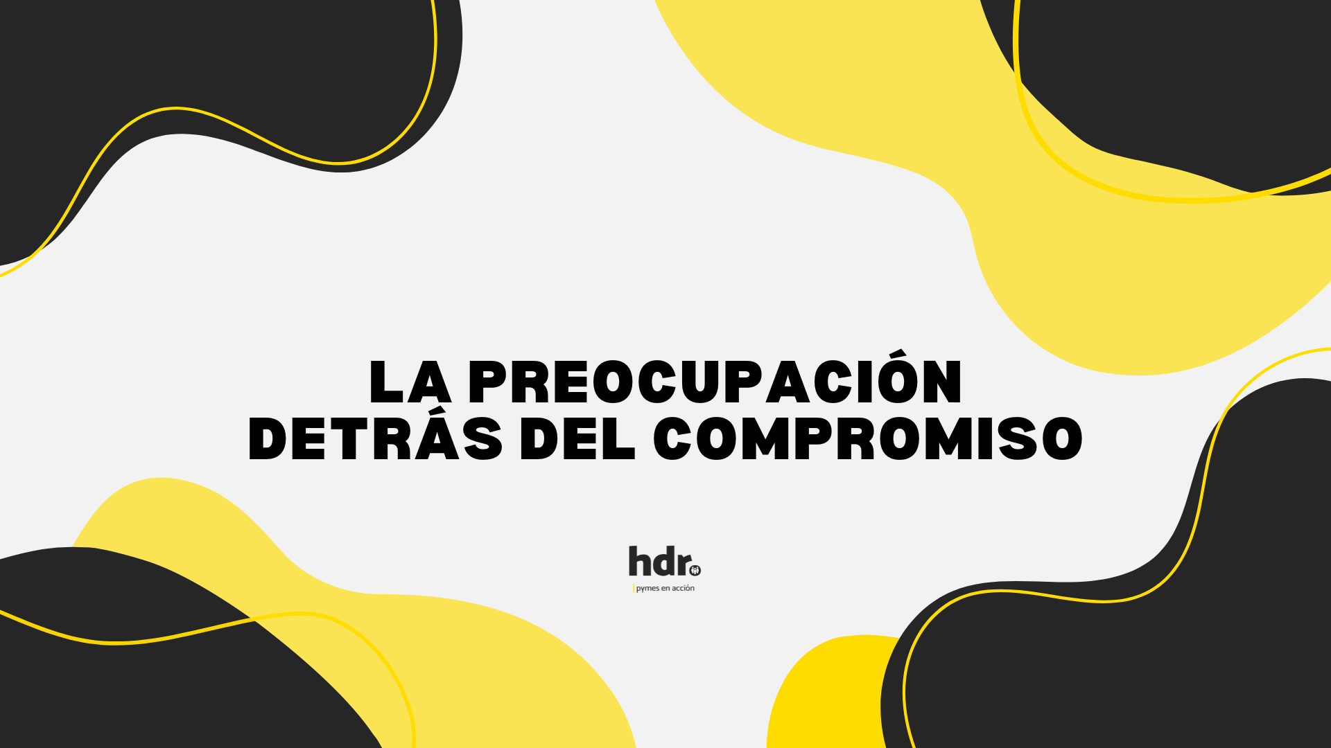 ¿Falta de compromiso o falta de gestión?